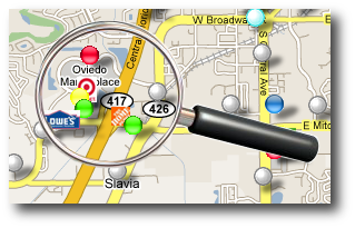 OviedoBiz - Interactive Map